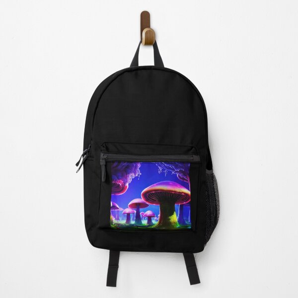 Item preview, Neon Mushroom Blacklight Forest 14 designed and sold by DonutShirts.