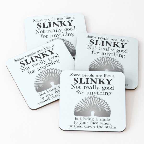 Item preview, Some People Are Like a Slinky designed and sold by aribluestein.