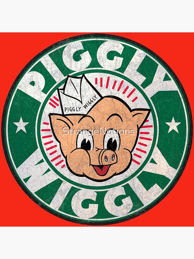 "The First 1930s Piggly Wiggly Grocery Store Logo With The Famous Pig ...