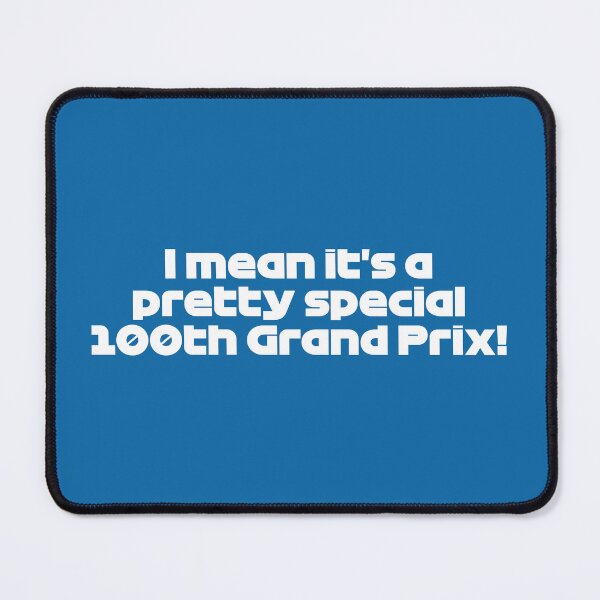 Item preview, GAS. Pretty Special 100th GP - Best Team Radio Belgium GP 2022 (Blue BG) designed and sold by FilipeFerreira.