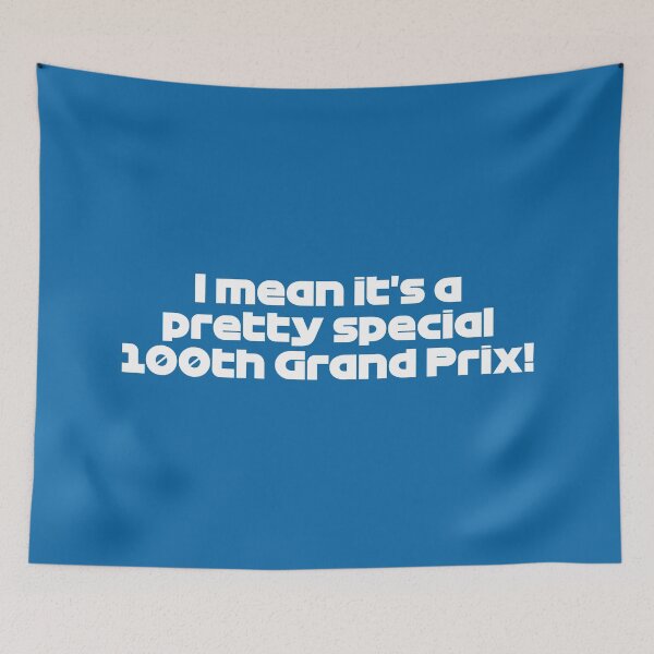 Item preview, GAS. Pretty Special 100th GP - Best Team Radio Belgium GP 2022 (Blue BG) designed and sold by FilipeFerreira.