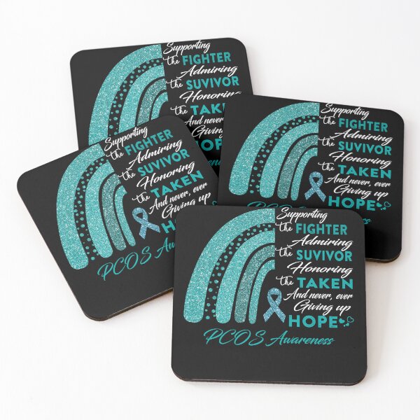 Item preview, PCOS Warrior Supporting Fighter PCOS Awareness designed and sold by Gillosina.