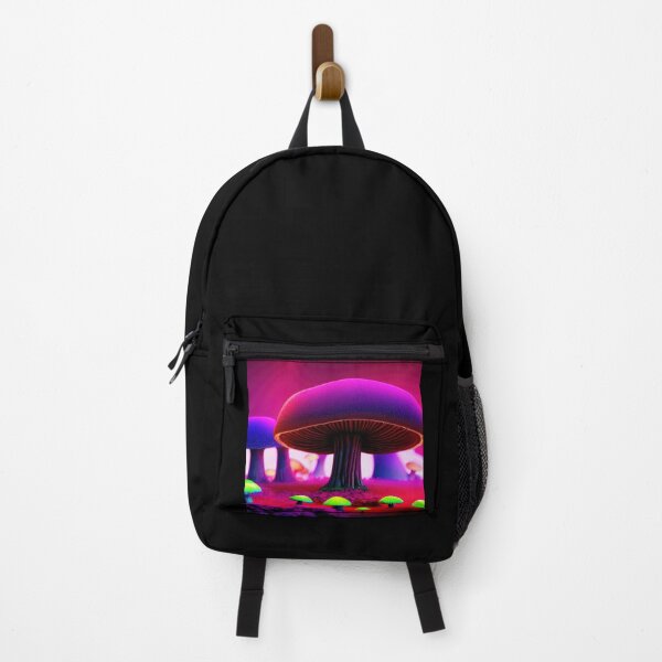 Item preview, Neon Mushroom Blacklight Forest 17 designed and sold by DonutShirts.