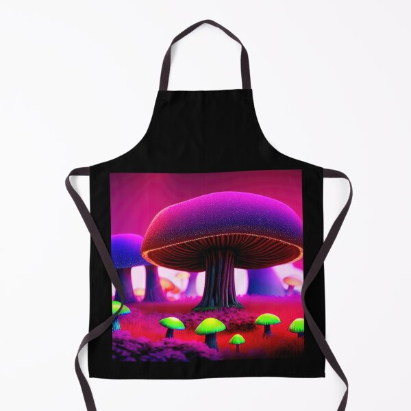 Item preview, Neon Mushroom Blacklight Forest 17 designed and sold by DonutShirts.