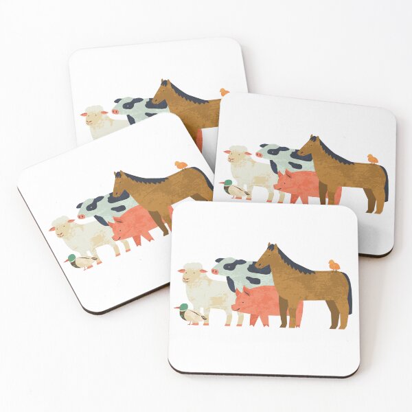 Item preview, Animales de granja designed and sold by TeeKid.