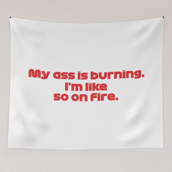 Item preview, MSC. My Ass is Burning - Best Team Radio Belgium GP 2022 (Original) designed and sold by FilipeFerreira.