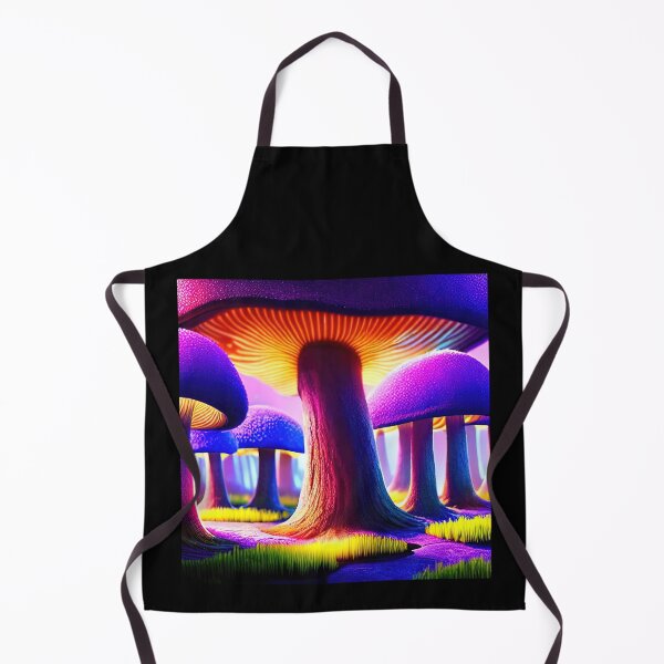 Item preview, Neon Mushroom Blacklight Forest 19 designed and sold by DonutShirts.