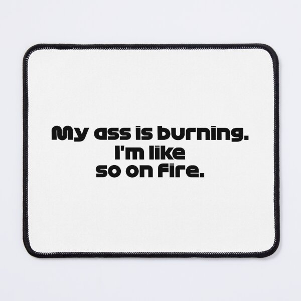 Item preview, MSC. My Ass is Burning - Best Team Radio Belgium GP 2022 (Black) designed and sold by FilipeFerreira.
