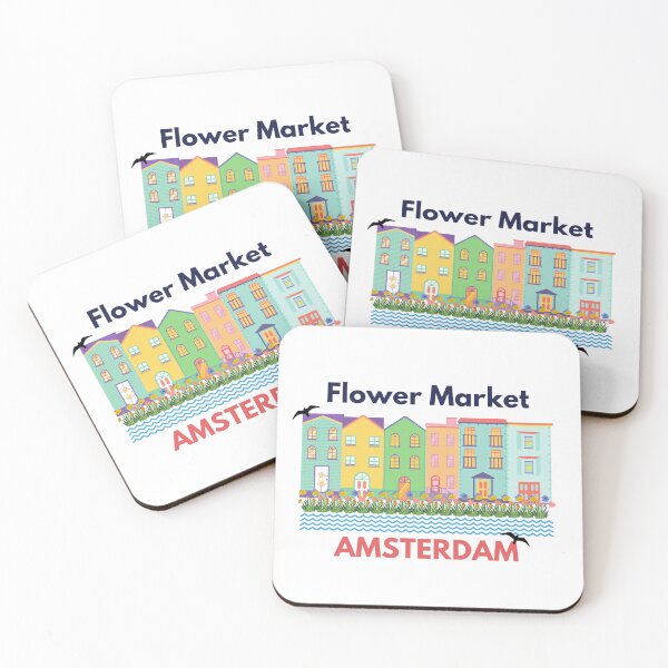 Item preview, Amsterdam flower market designed and sold by CakmakShop.