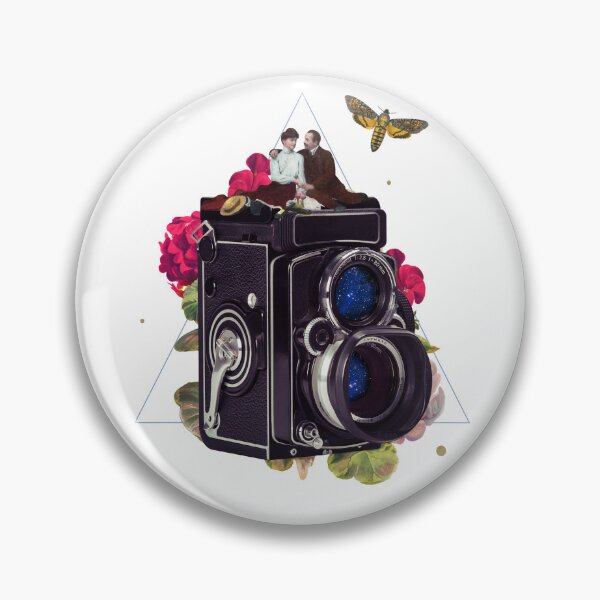 Item preview, Vintage camera with people and flowers designed and sold by Rob-Son.