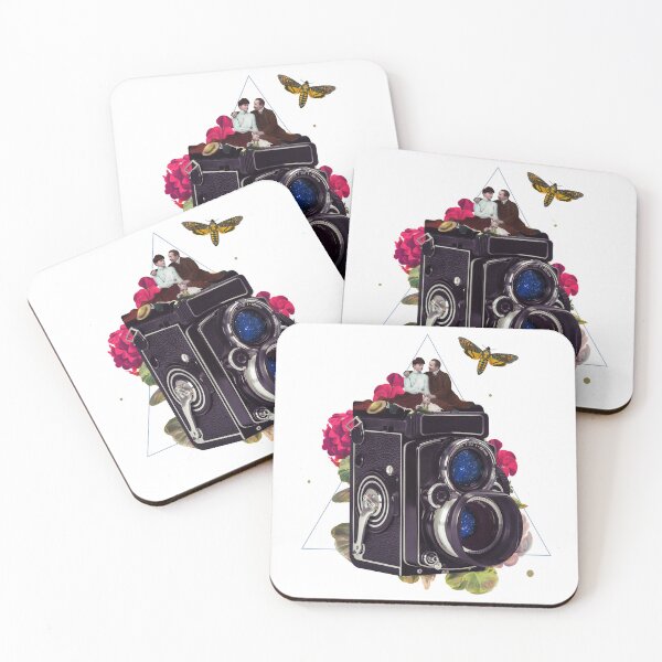 Item preview, Vintage camera with people and flowers designed and sold by Rob-Son.