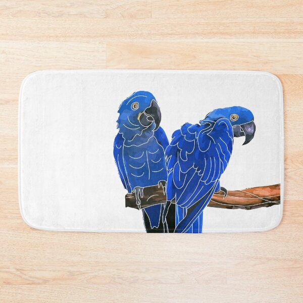 Item preview, Hyacinth Macaw Pair - South American Parrot designed and sold by Shirtey.