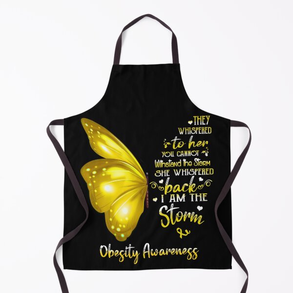 Item preview, She Whispered Back I Am The Storm Obesity Awareness Butterfly designed and sold by frechettee.