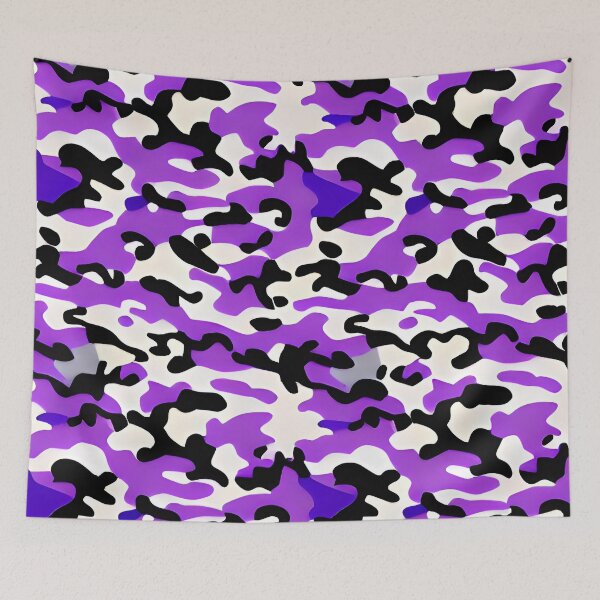 Item preview, Pink Black and White Army Camo Camouflage Pattern designed and sold by Evolvity.