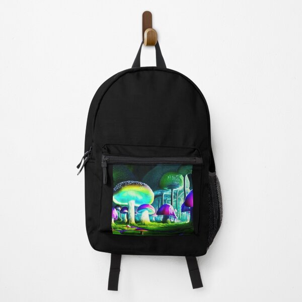 Item preview, Neon Mushroom Blacklight Forest 22 designed and sold by DonutShirts.