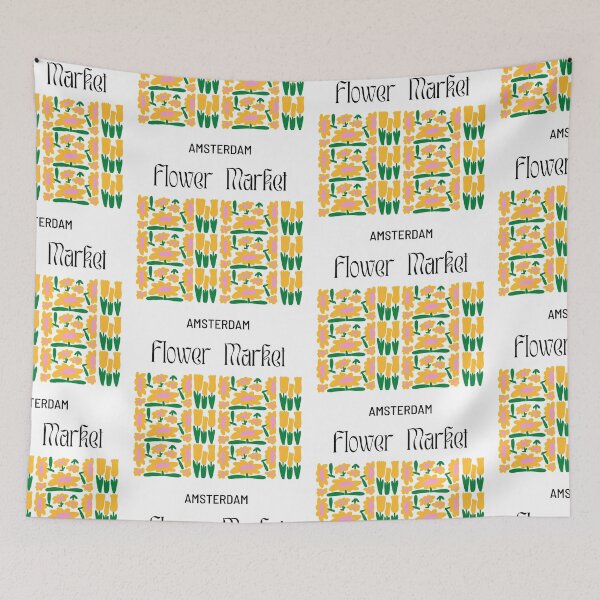 Item preview, Amsterdam flower market designed and sold by CakmakShop.