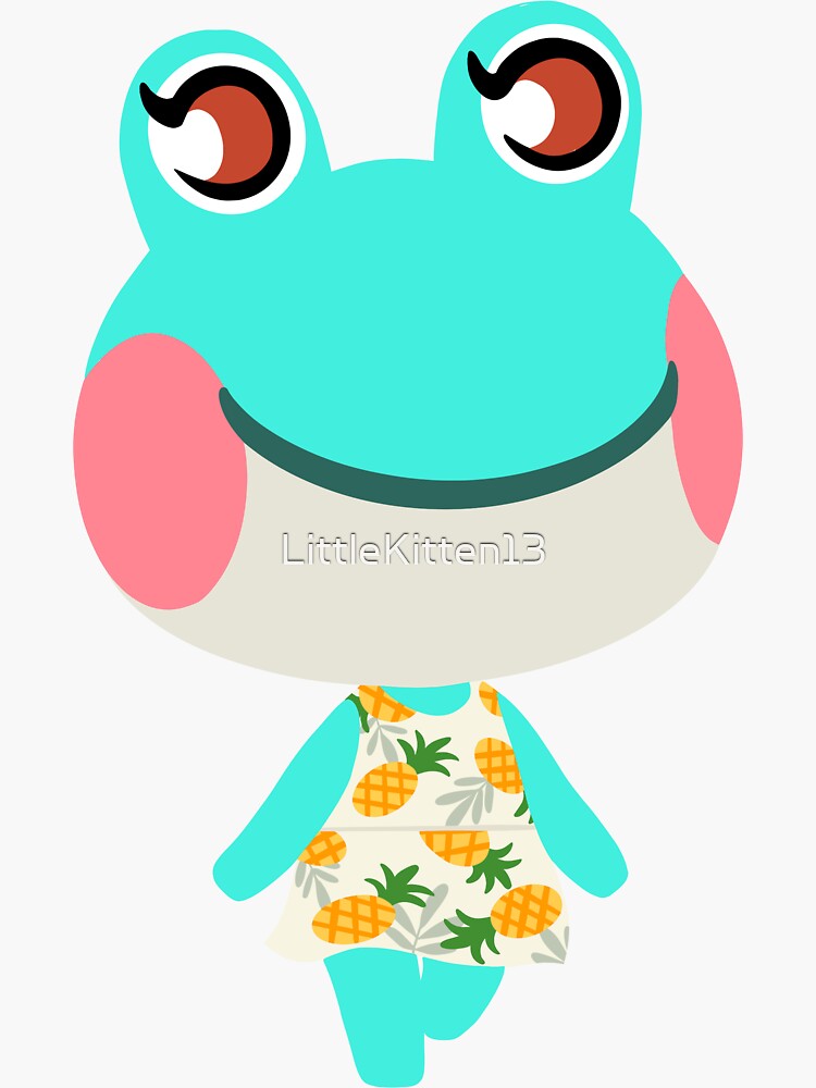 "Lily ACNH" Sticker for Sale by LittleKitten13 Redbubble