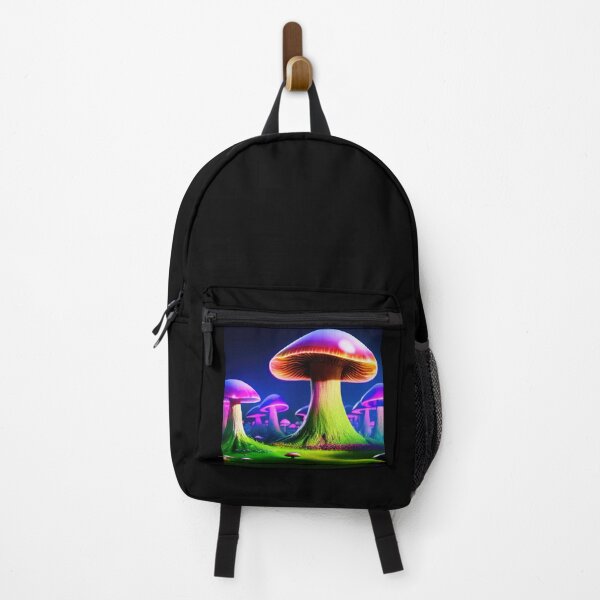 Item preview, Neon Mushroom Blacklight Forest 24 designed and sold by DonutShirts.