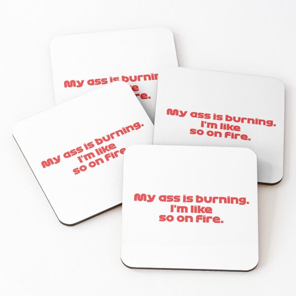 Item preview, MSC. My Ass is Burning - Best Team Radio Belgium GP 2022 (Original) designed and sold by FilipeFerreira.