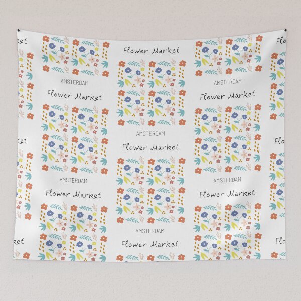 Item preview, Amsterdam flower market designed and sold by CakmakShop.