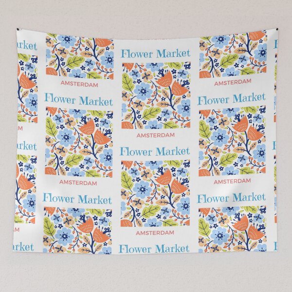 Item preview, Amsterdam flower market designed and sold by CakmakShop.