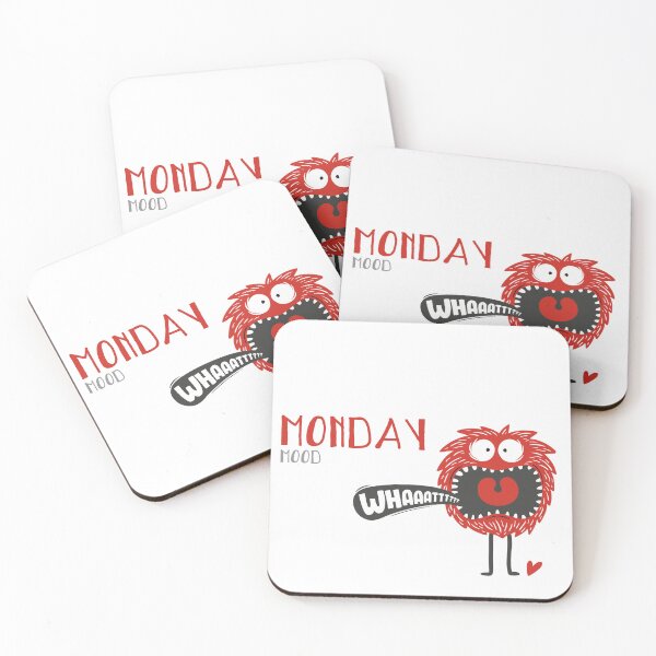 Item preview, Monday mood red designed and sold by vampyba.