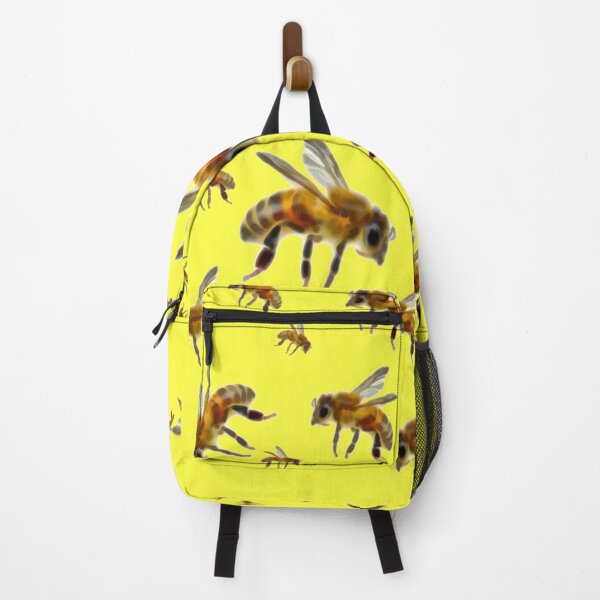 Item preview, Honey Bee Jamboree, Endangered Pollinator In Bright Sunny Tones designed and sold by Lawrence White.