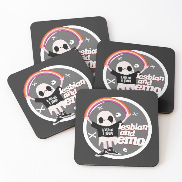 Item preview, Lesbian and Emo Badge designed and sold by racharanha.