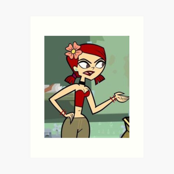 Courtney From Total Drama Art Board Print for Sale by The Dollz