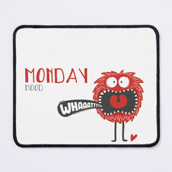 Item preview, Monday mood red designed and sold by vampyba.