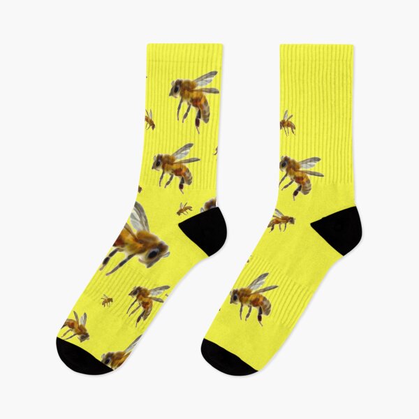 Item preview, Honey Bee Jamboree, Endangered Pollinator In Bright Sunny Tones designed and sold by Lawrence White.