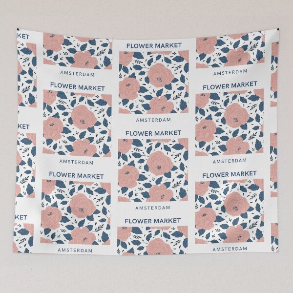 Item preview, Amsterdam flower market designed and sold by CakmakShop.