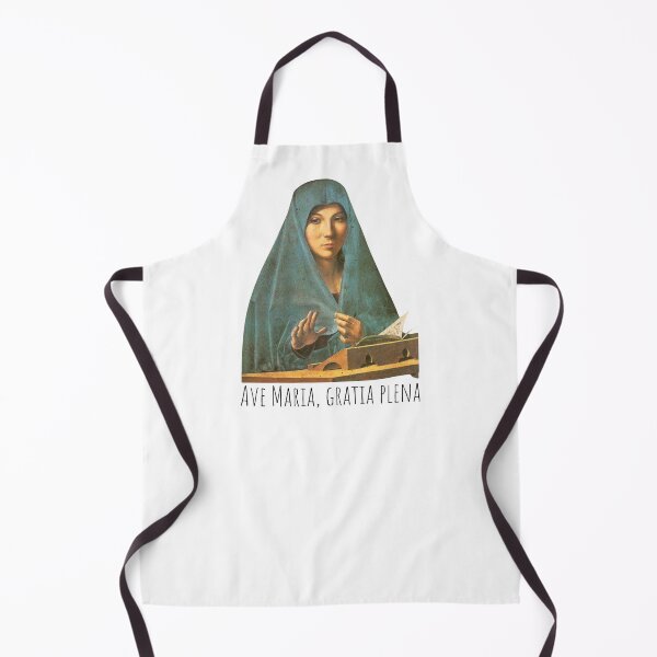 Item preview, Ave Maria Hail Mary Blessed Virgin Mary Renaissance Painting designed and sold by IceCreamMuseum.