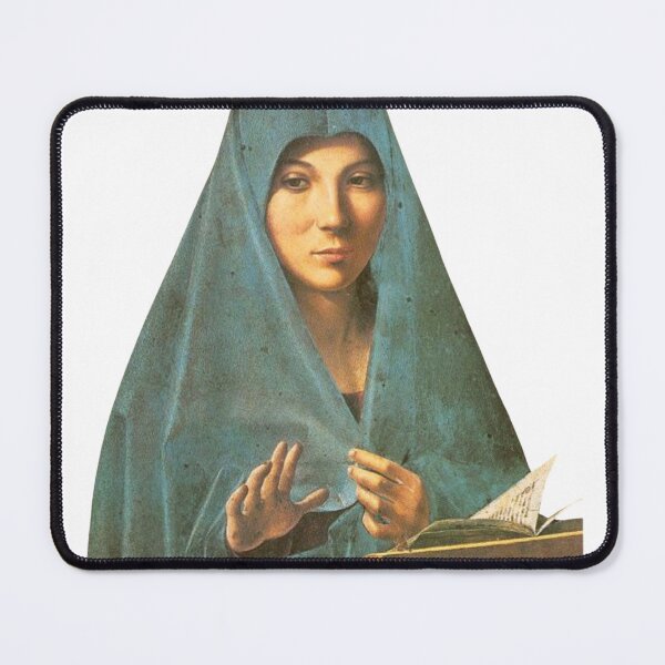 Item preview, Ave Maria Hail Mary Blessed Virgin Mary Renaissance Painting designed and sold by IceCreamMuseum.