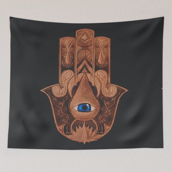 Item preview, Hamsa of Sacred Waters | Wooden Version  designed and sold by Daniel Watts.