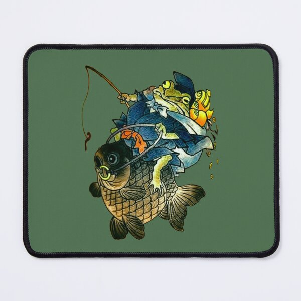 Item preview, Frog Takes A Fish For A Ride designed and sold by VictorIos.