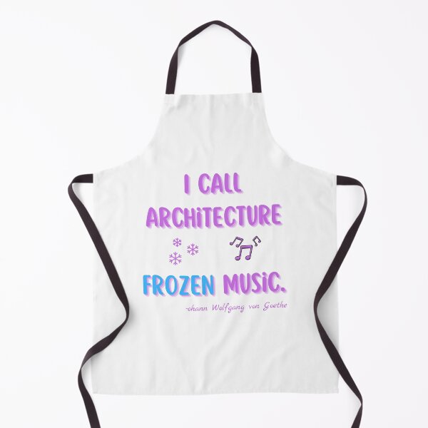 Item preview, ARCHITECTURE QUOTES, ARCHITECTURE IS FROZEN MUSIC, Johann Wolfgang von Goethe , FRANK CHIMERO , ARCHITECTURE , ARCHITECT , ARCHITECT STUDENT ,   designed and sold by MorbenTrend.