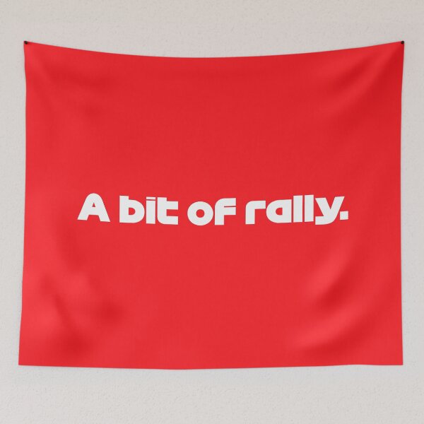 Item preview, SAI. A Bit of Rally - Best Team Radio Belgium GP 2022 (Red BG) designed and sold by FilipeFerreira.