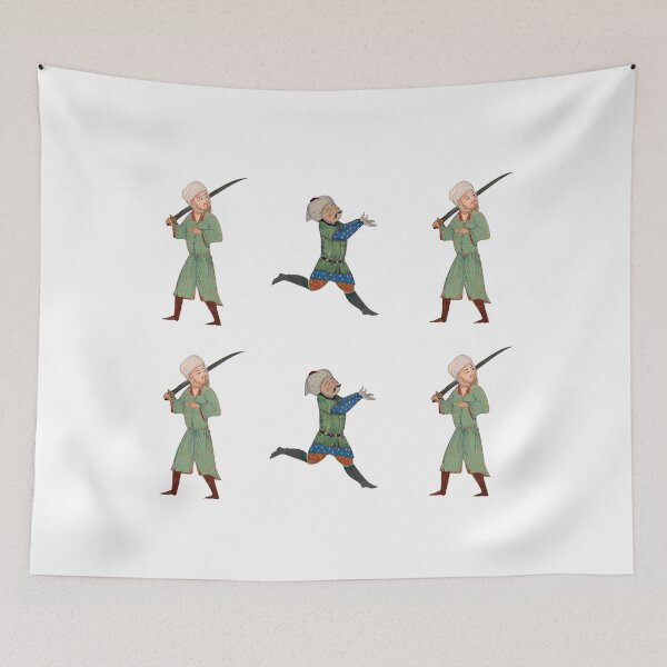 Item preview, Pack of persian character from miniature - Persian (iranian) art designed and sold by Persian Pride Official.