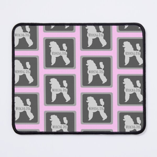 Item preview, Service Poodle in Gray designed and sold by Tito & Handler.