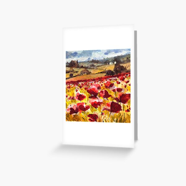 Un angolo di Toscana Greeting Card
