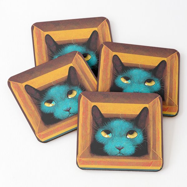 Item preview, Mr. Cool Cat In The Box designed and sold by rovtobuno.
