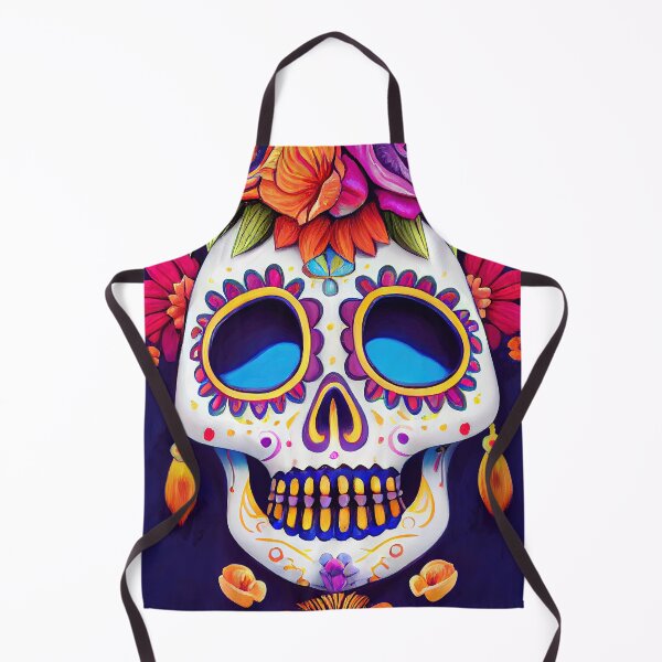 Item preview, Beautiful colorful design of a Dia de Los Muertos skull designed and sold by artofbelletz.