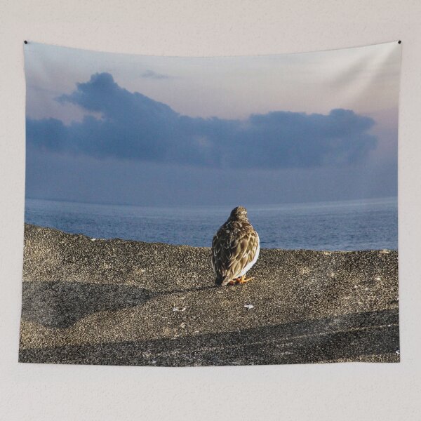Item preview, Sandpiper Coastal Bird Sea View Scenic Seascape designed and sold by Anna Lemos.