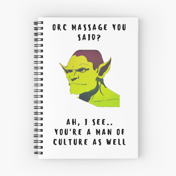 Item preview, orc massage designed and sold by The-Artful-Eye.