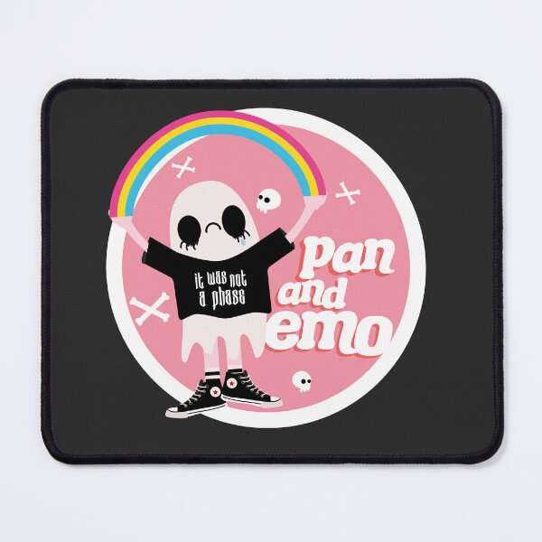 Item preview, Pan and Emo Badge designed and sold by racharanha.