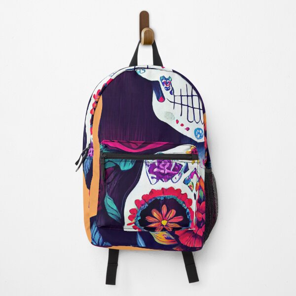 Item preview, Beautiful colorful design of a Dia de Los Muertos skull designed and sold by artofbelletz.