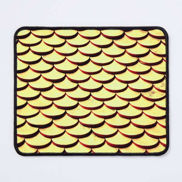 Item preview, PATTERN DESIGN STUDY #67 – Semi-Circular Yellow Roof Tiles designed and sold by DEL-Productions.