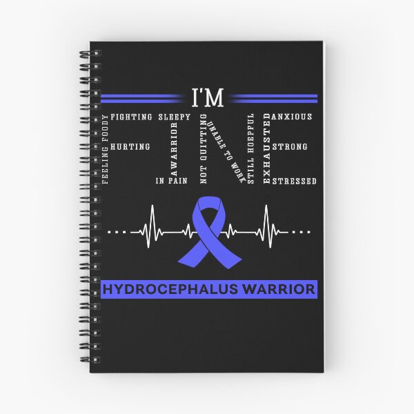 Item preview, I'm Fine Hydrocephalus Warrior Support Hydrocephalus Awareness Gifts designed and sold by rechardtee.