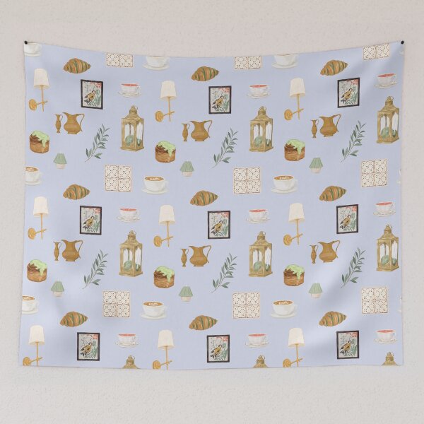 Item preview, Vintage Coffee Shop designed and sold by SunLee Art.
